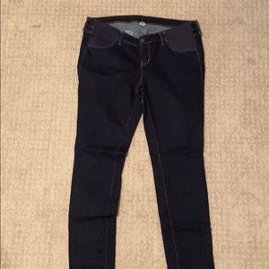 Old navy side panel maternity skinny jeans